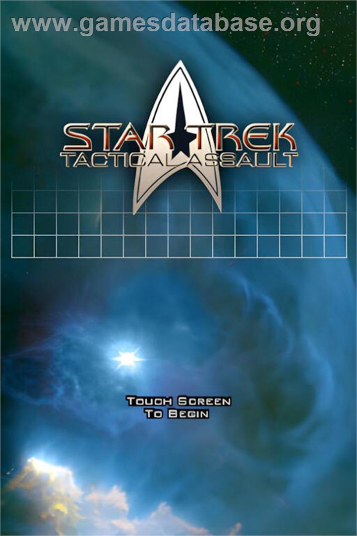 Star Trek - Tactical Assault - Nintendo DS - Artwork - Title Screen