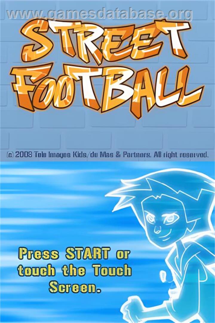Street Football - Nintendo DS - Artwork - Title Screen