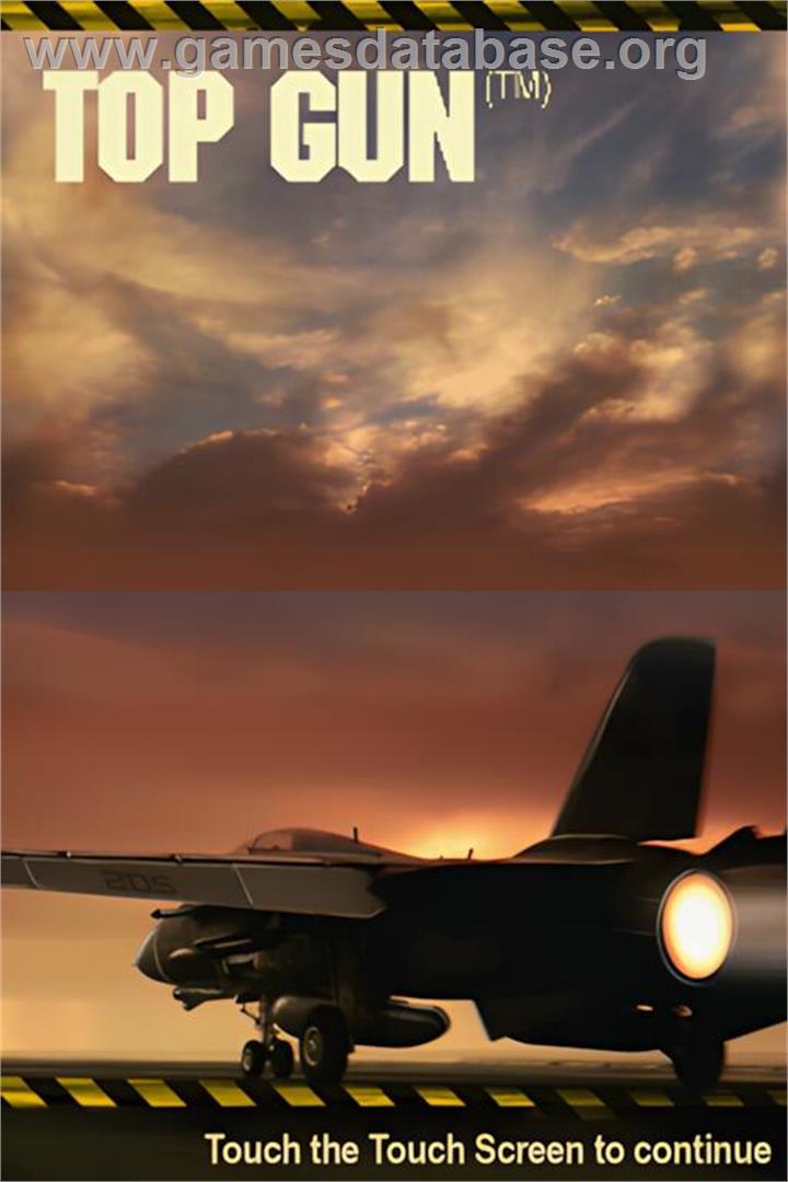 Top Gun - Nintendo DS - Artwork - Title Screen