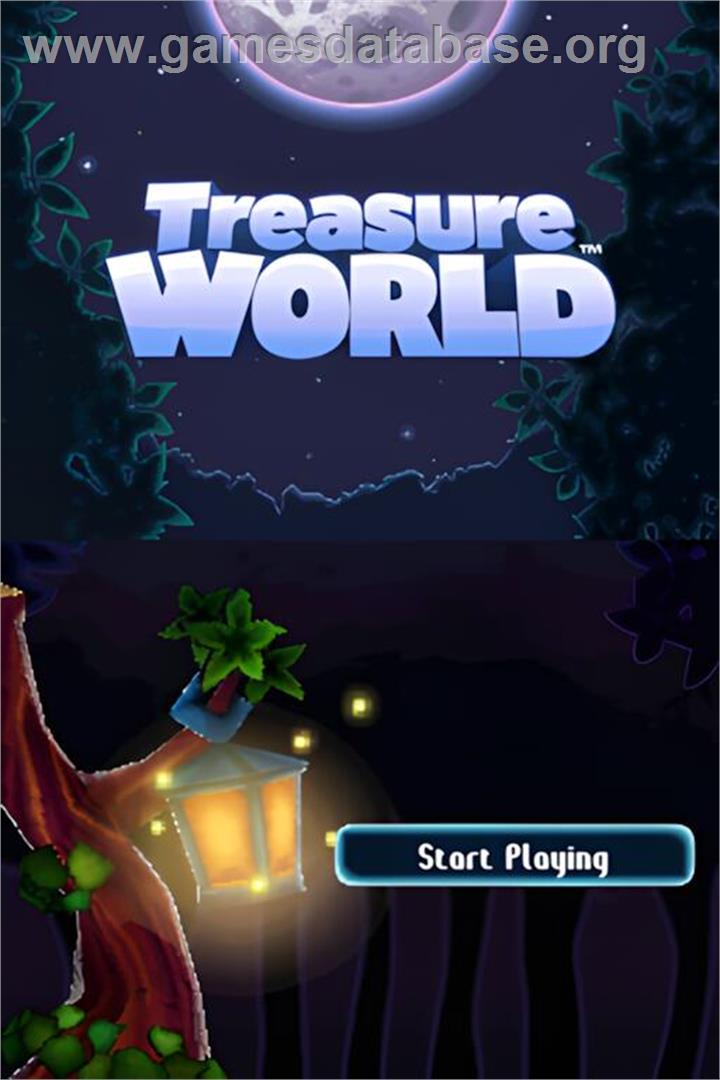 Treasure World - Nintendo DS - Artwork - Title Screen