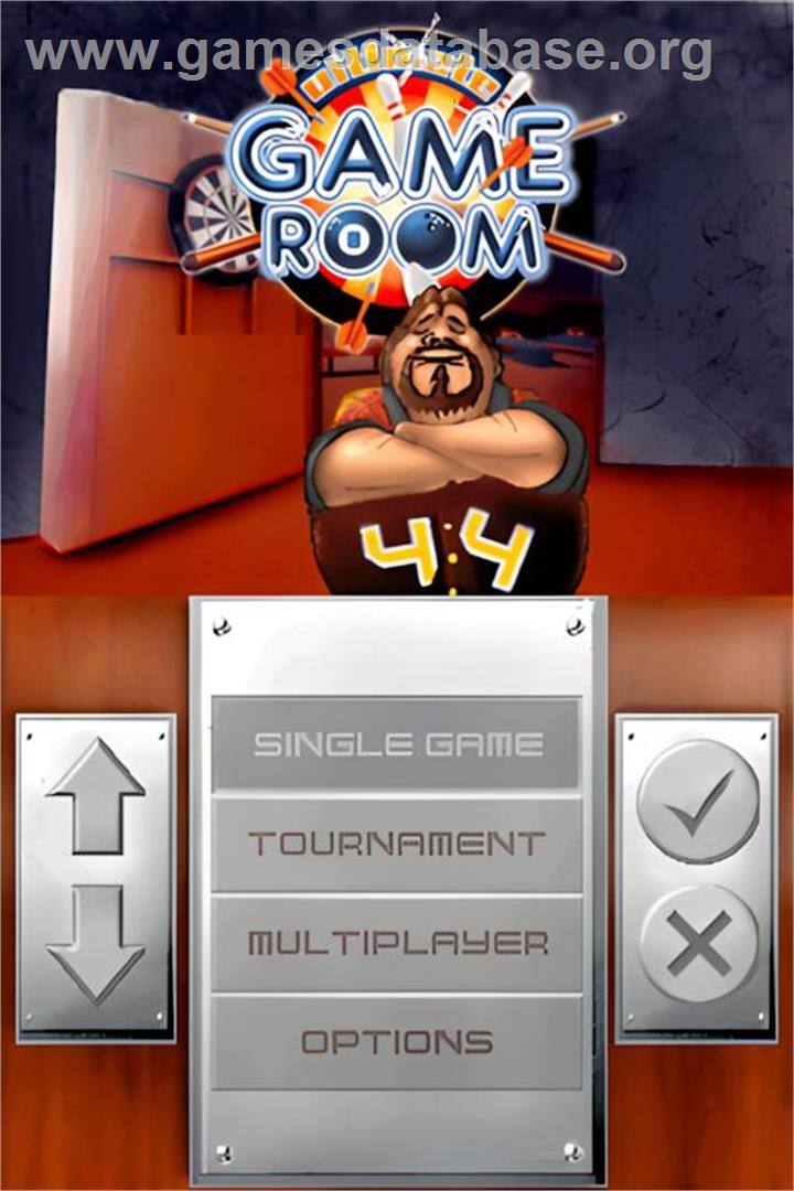 Ultimate Game Room - Nintendo DS - Artwork - Title Screen
