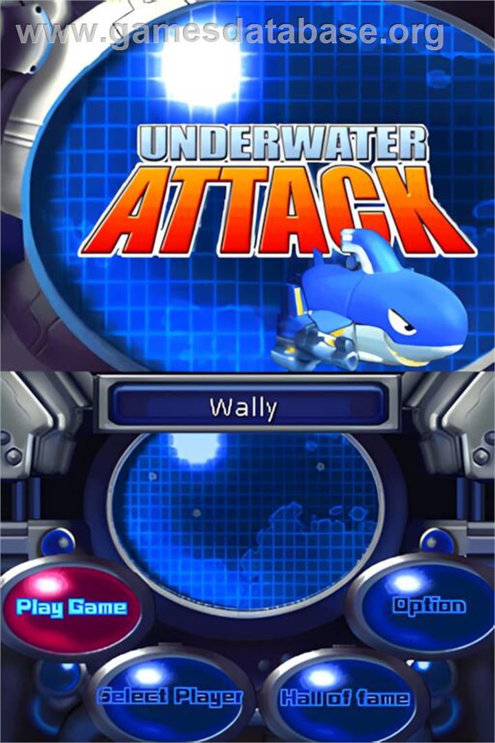 Underwater Attack - Nintendo DS - Artwork - Title Screen