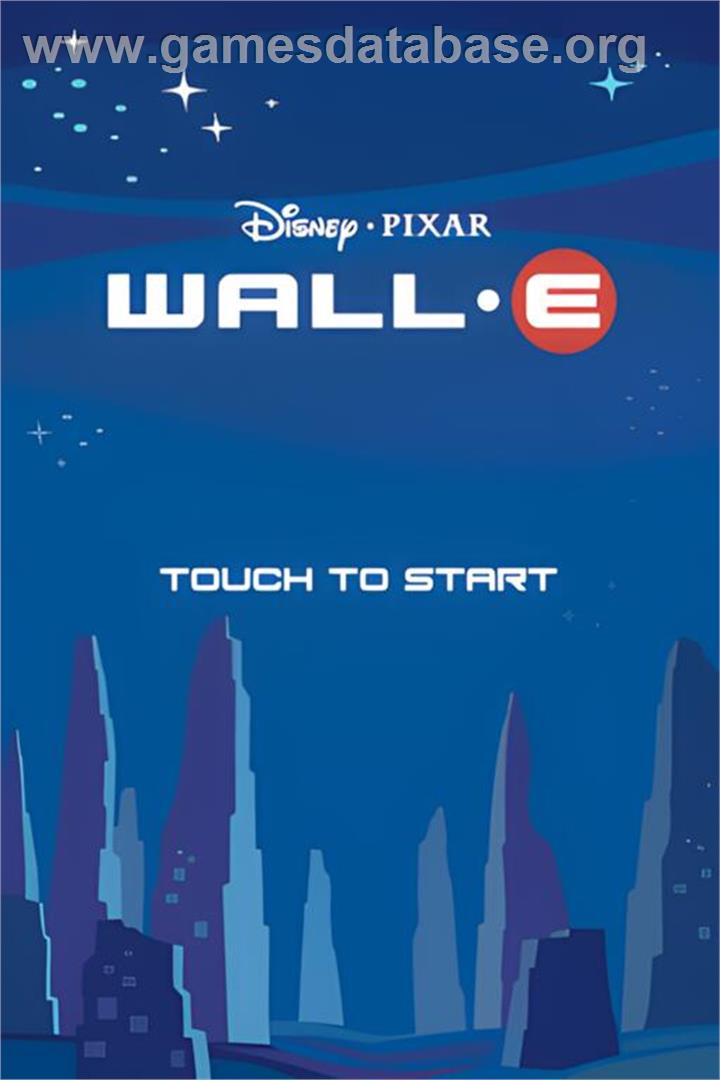 Wall-e - Nintendo DS - Artwork - Title Screen