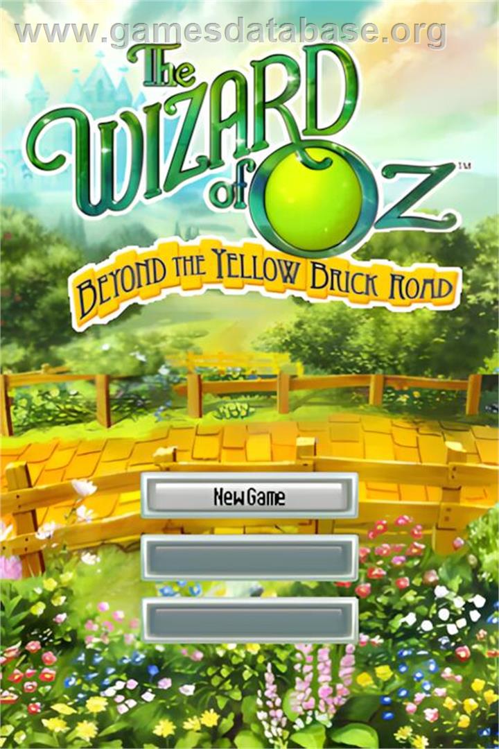 Wizard Of Oz - Beyond The Yellow Brick Road, The - Nintendo DS - Artwork - Title Screen