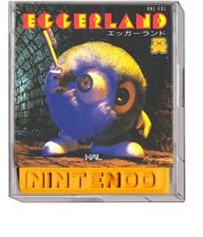 Box cover for Egger Land on the Nintendo Famicom Disk System.