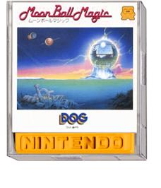 Box cover for Moonball Magic on the Nintendo Famicom Disk System.