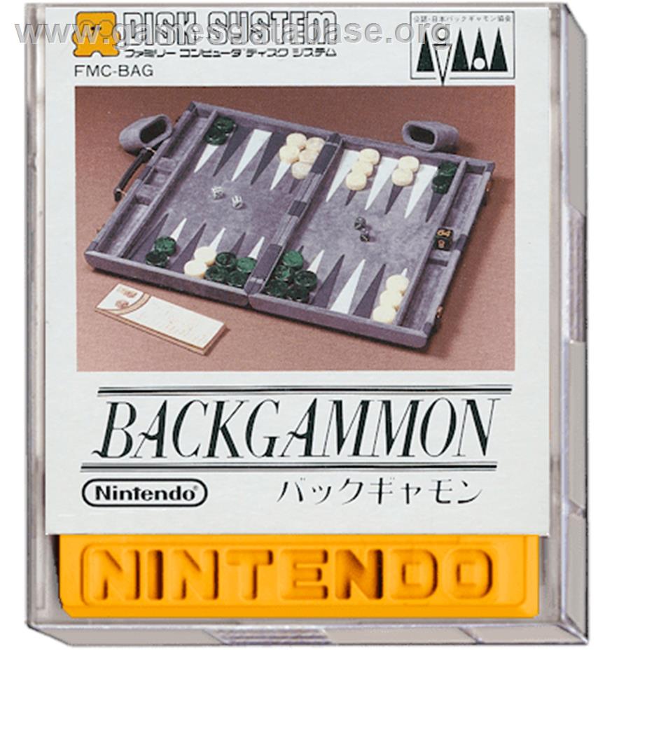 Backgammon - Nintendo Famicom Disk System - Artwork - Box
