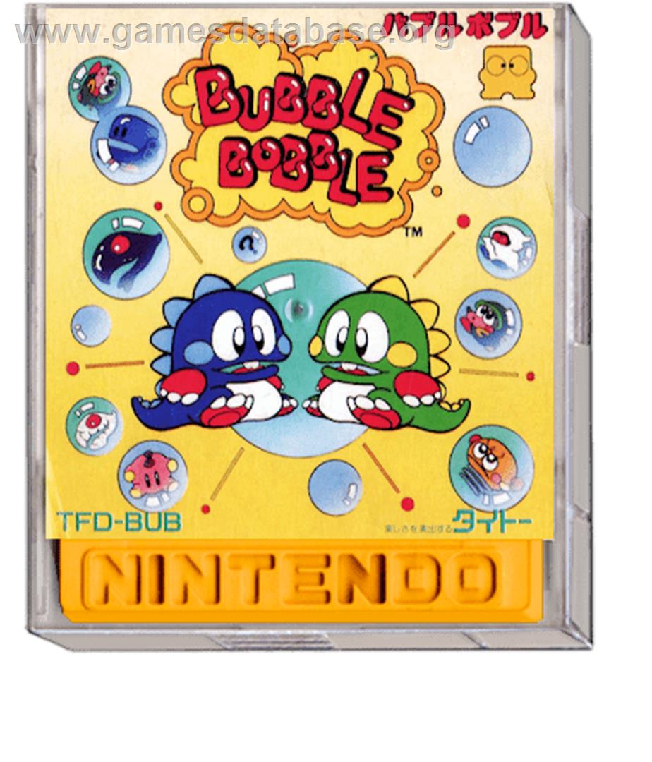 Bubble Bobble - Nintendo Famicom Disk System - Artwork - Box