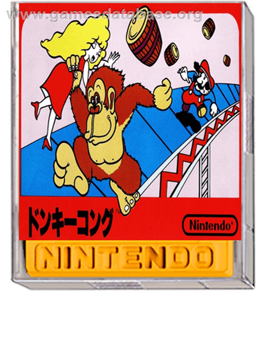 Donkey Kong - Nintendo Famicom Disk System - Artwork - Box