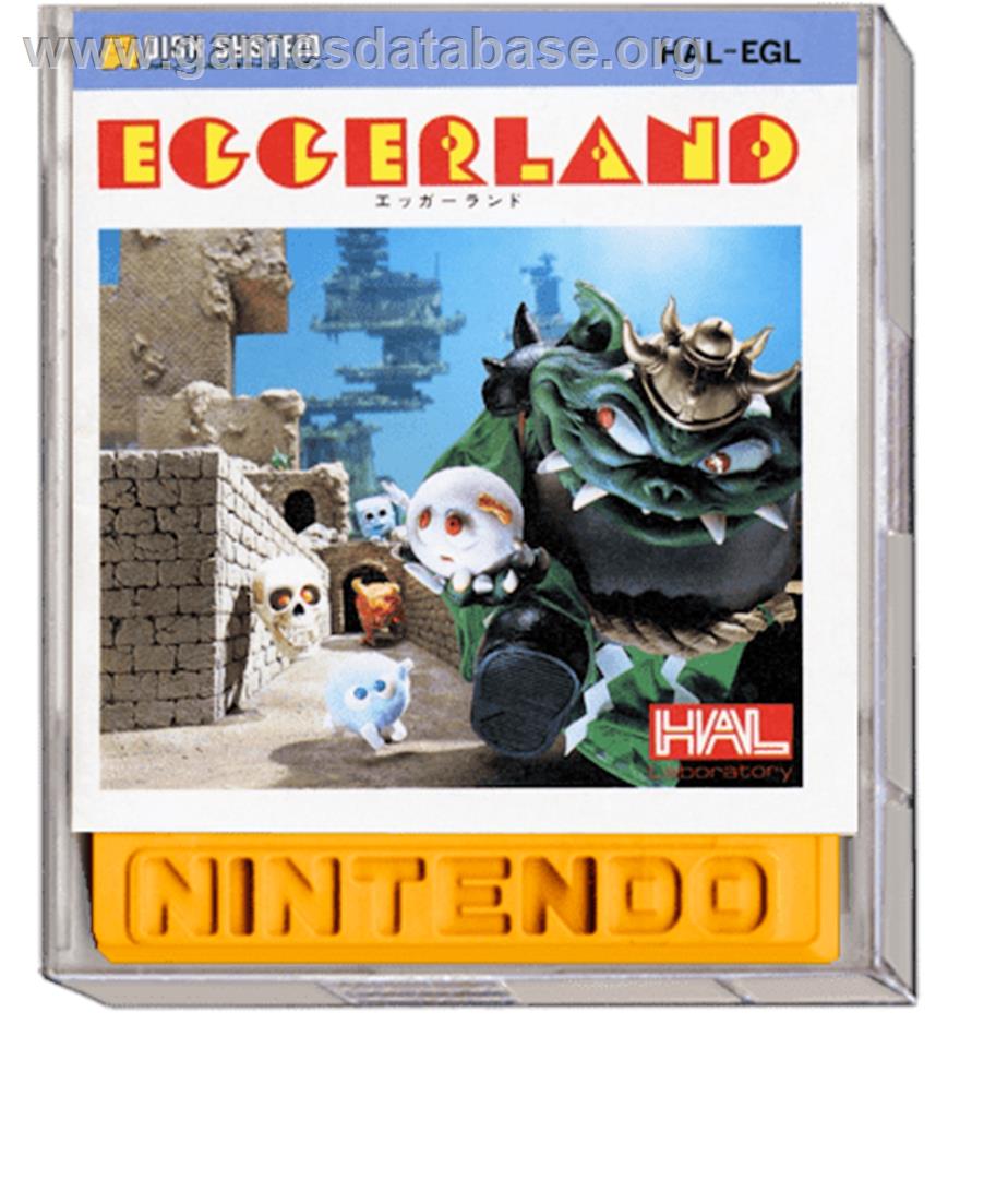 Eggerland - Souzou Heno Tabidachi - Nintendo Famicom Disk System - Artwork - Box