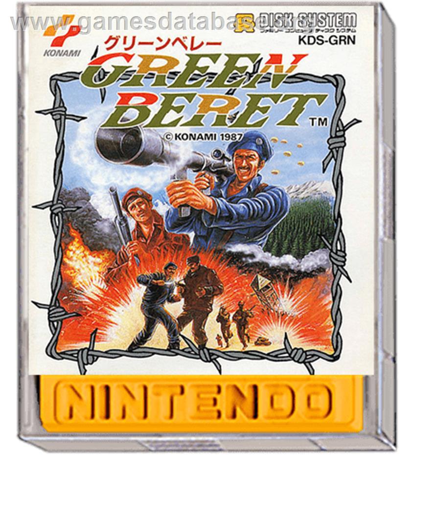 Green Beret - Nintendo Famicom Disk System - Artwork - Box