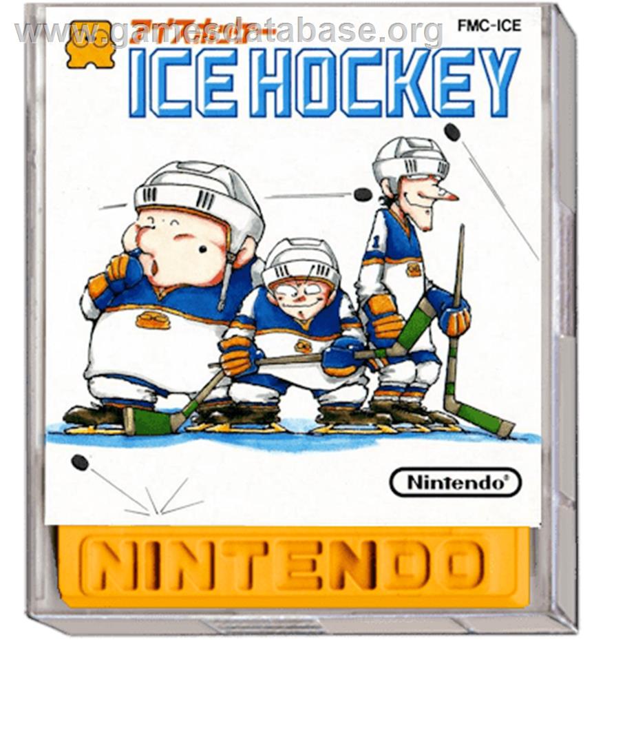Ice Hockey - Nintendo Famicom Disk System - Artwork - Box