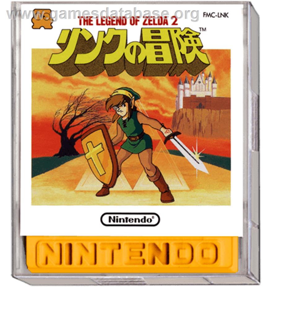 Legend of Zelda 2, The - Link no Bouken - Nintendo Famicom Disk System - Artwork - Box