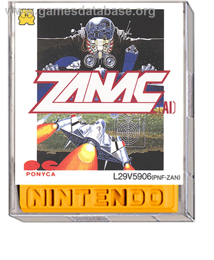 Zanac - Nintendo Famicom Disk System - Artwork - Box