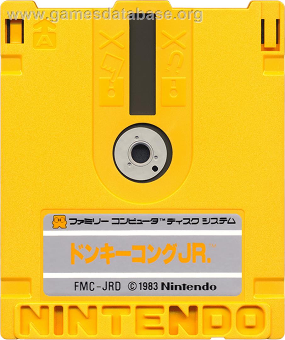Donkey Kong Jr. - Nintendo Famicom Disk System - Artwork - Cartridge