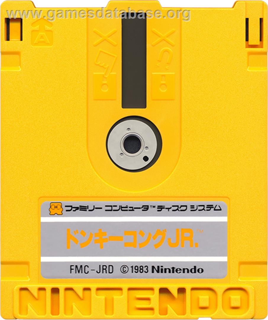 Donkey Kong Jr. - Nintendo Famicom Disk System - Artwork - Cartridge