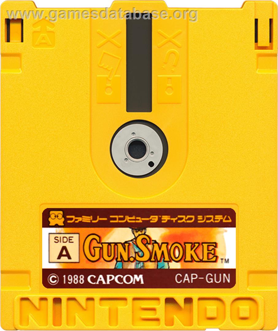 Gun.smoke - Nintendo Famicom Disk System - Artwork - Cartridge