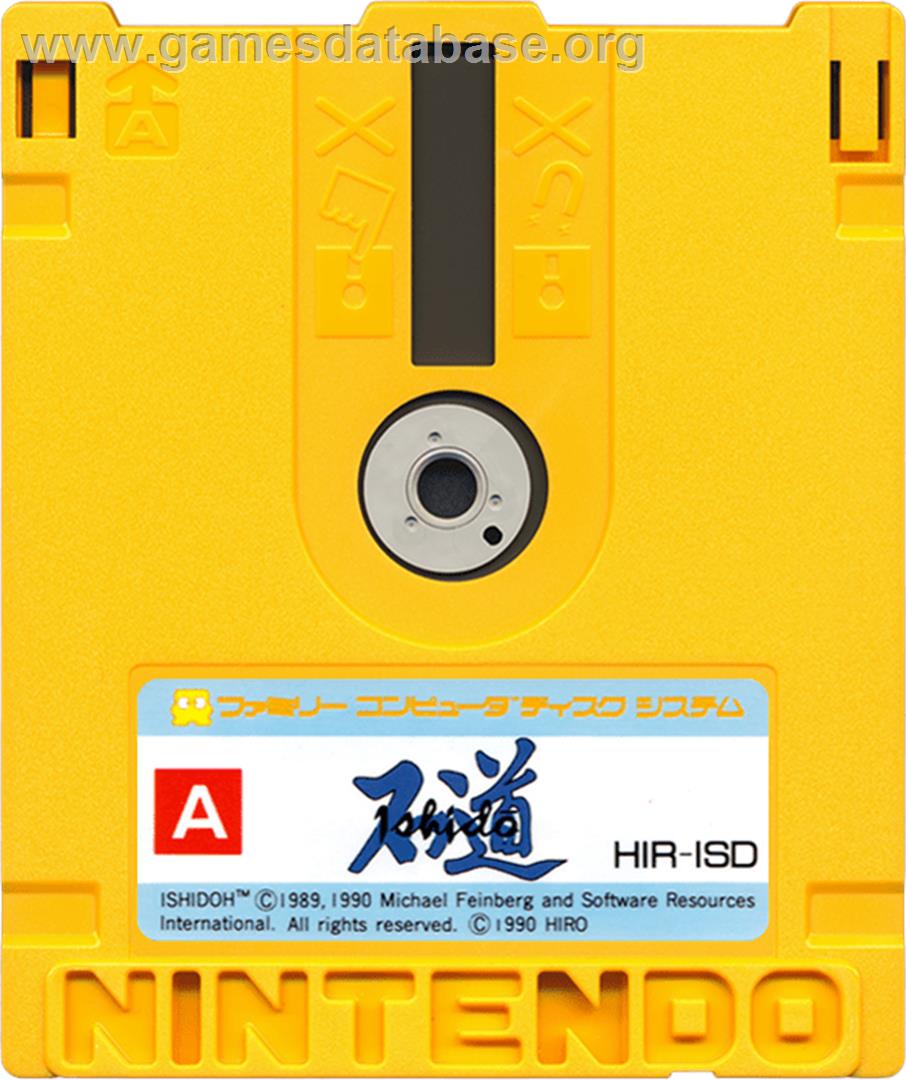 Ishido - Nintendo Famicom Disk System - Artwork - Cartridge