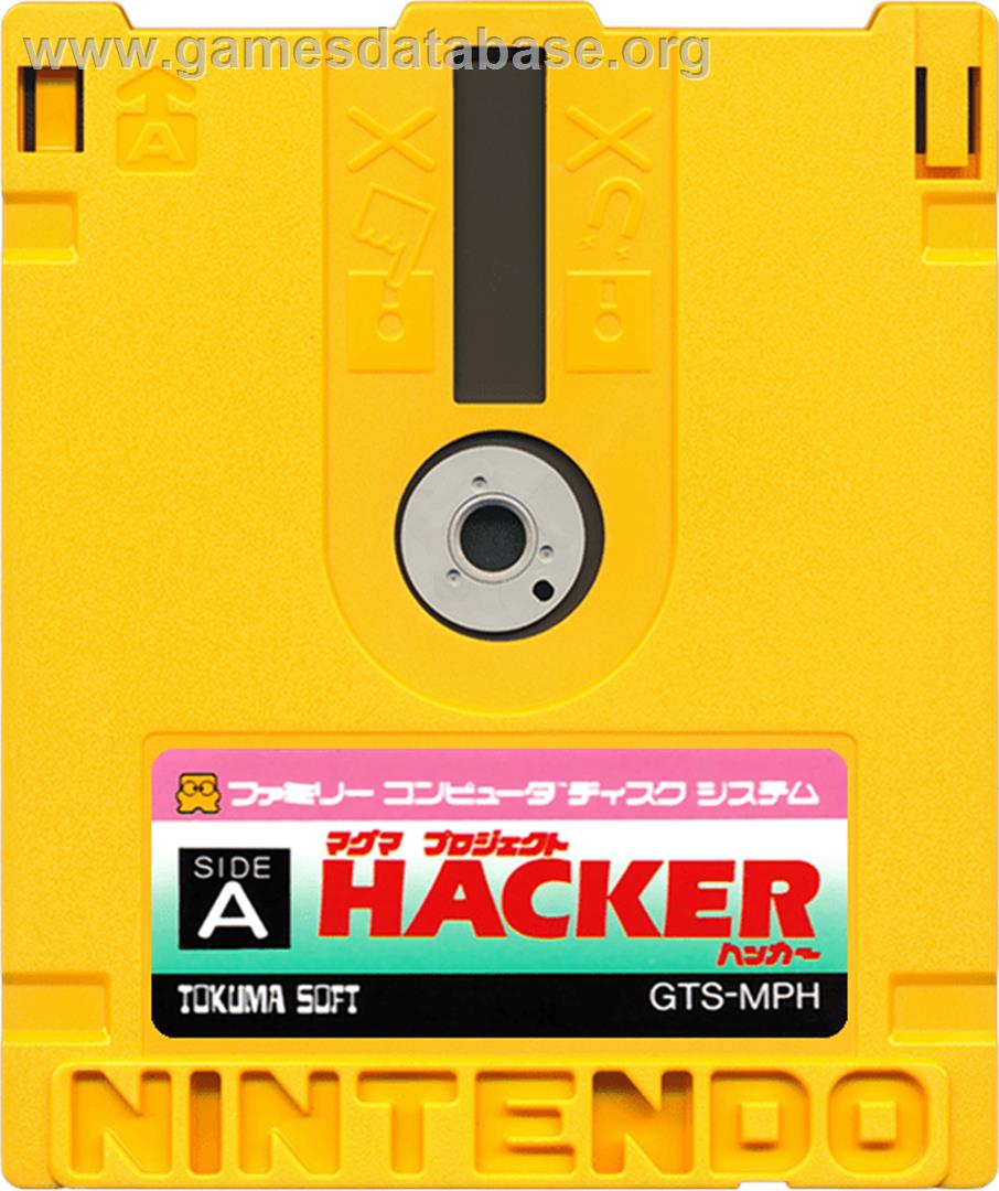 Magma Project - Hacker - Nintendo Famicom Disk System - Artwork - Cartridge