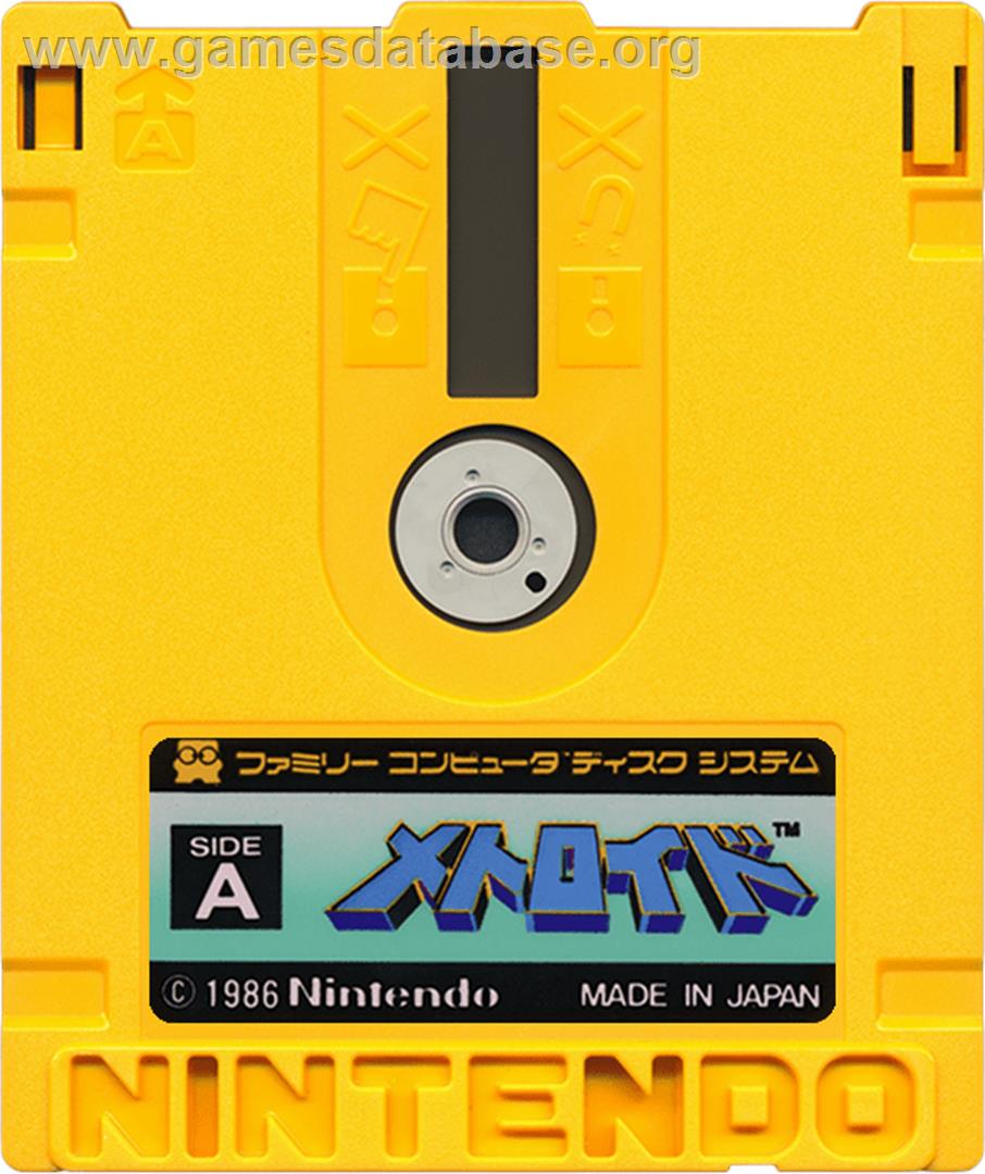 Metroid - Nintendo Famicom Disk System - Artwork - Cartridge