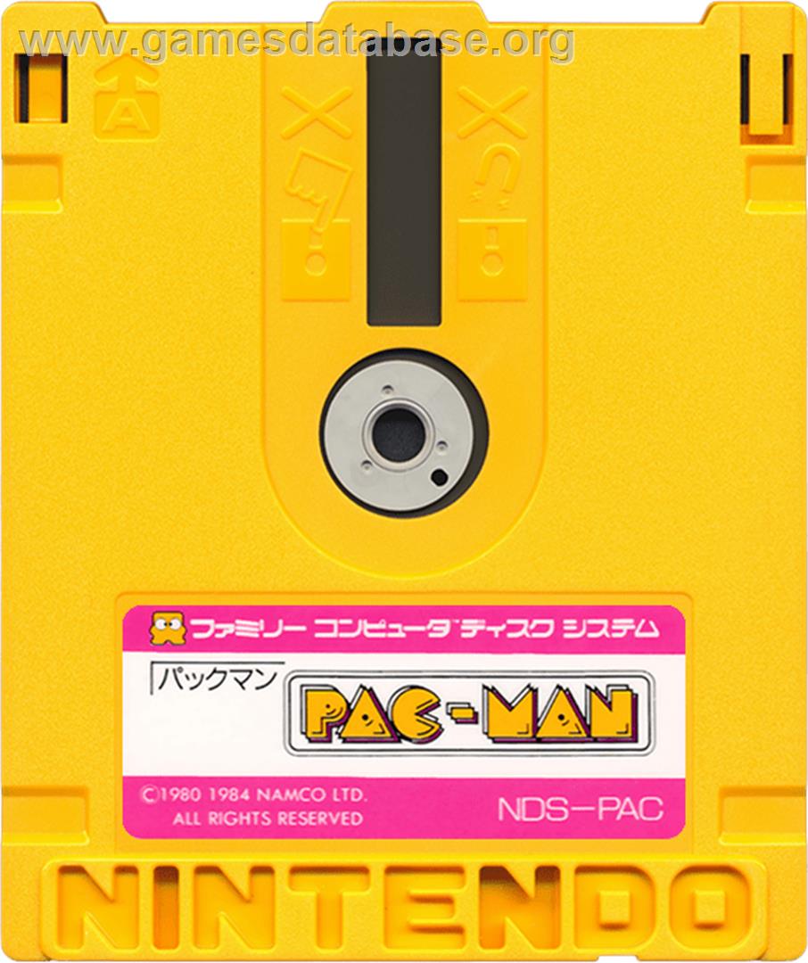 Pac-man - Nintendo Famicom Disk System - Artwork - Cartridge
