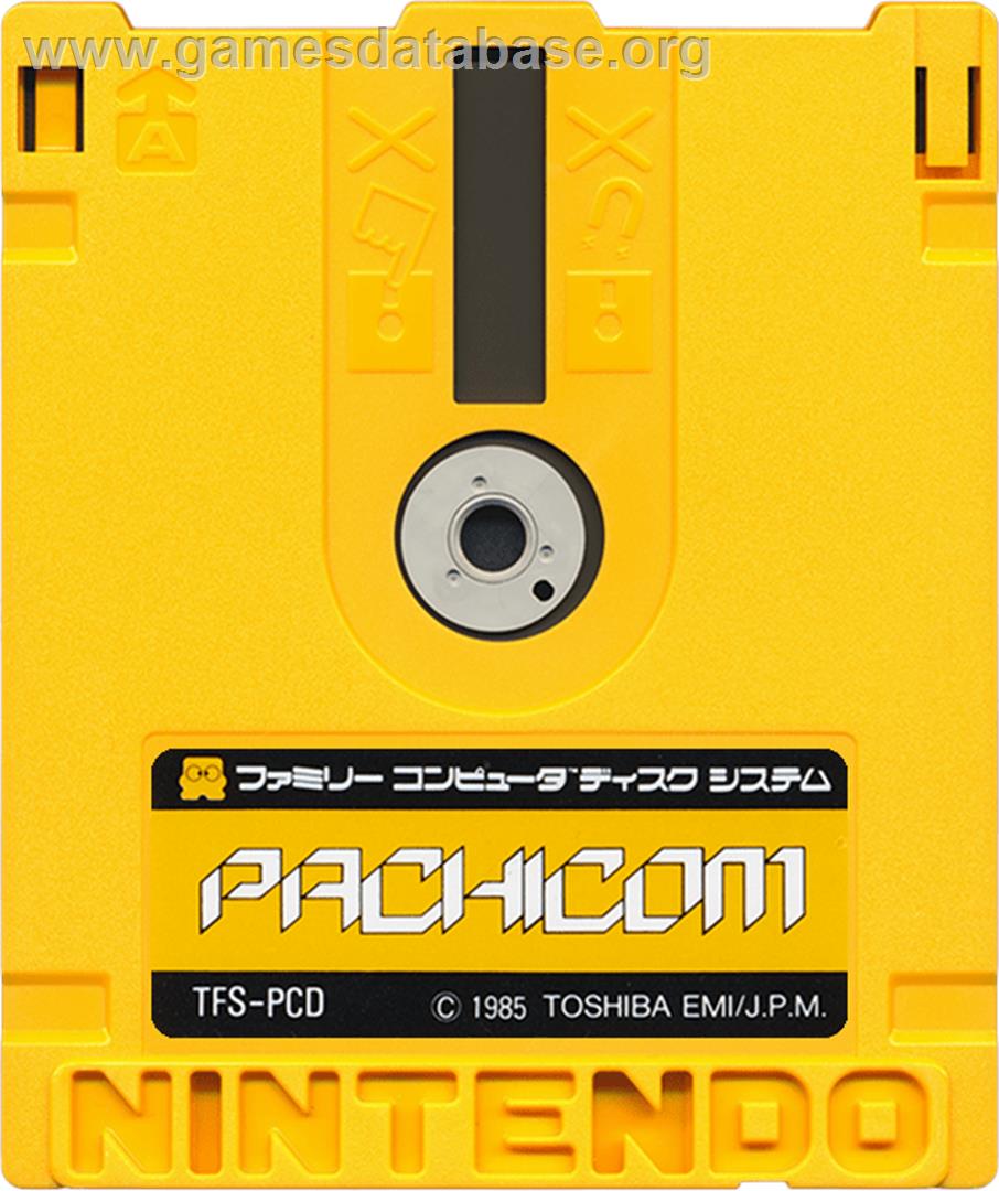 Pachicom - Nintendo Famicom Disk System - Artwork - Cartridge