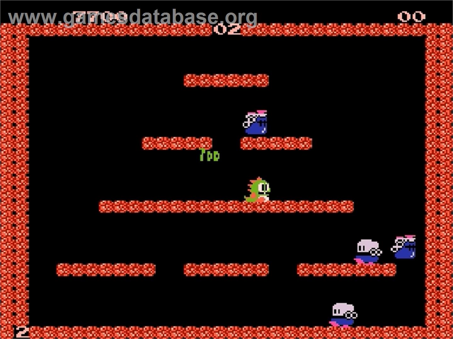Bubble Bobble - Nintendo Famicom Disk System - Artwork - In Game