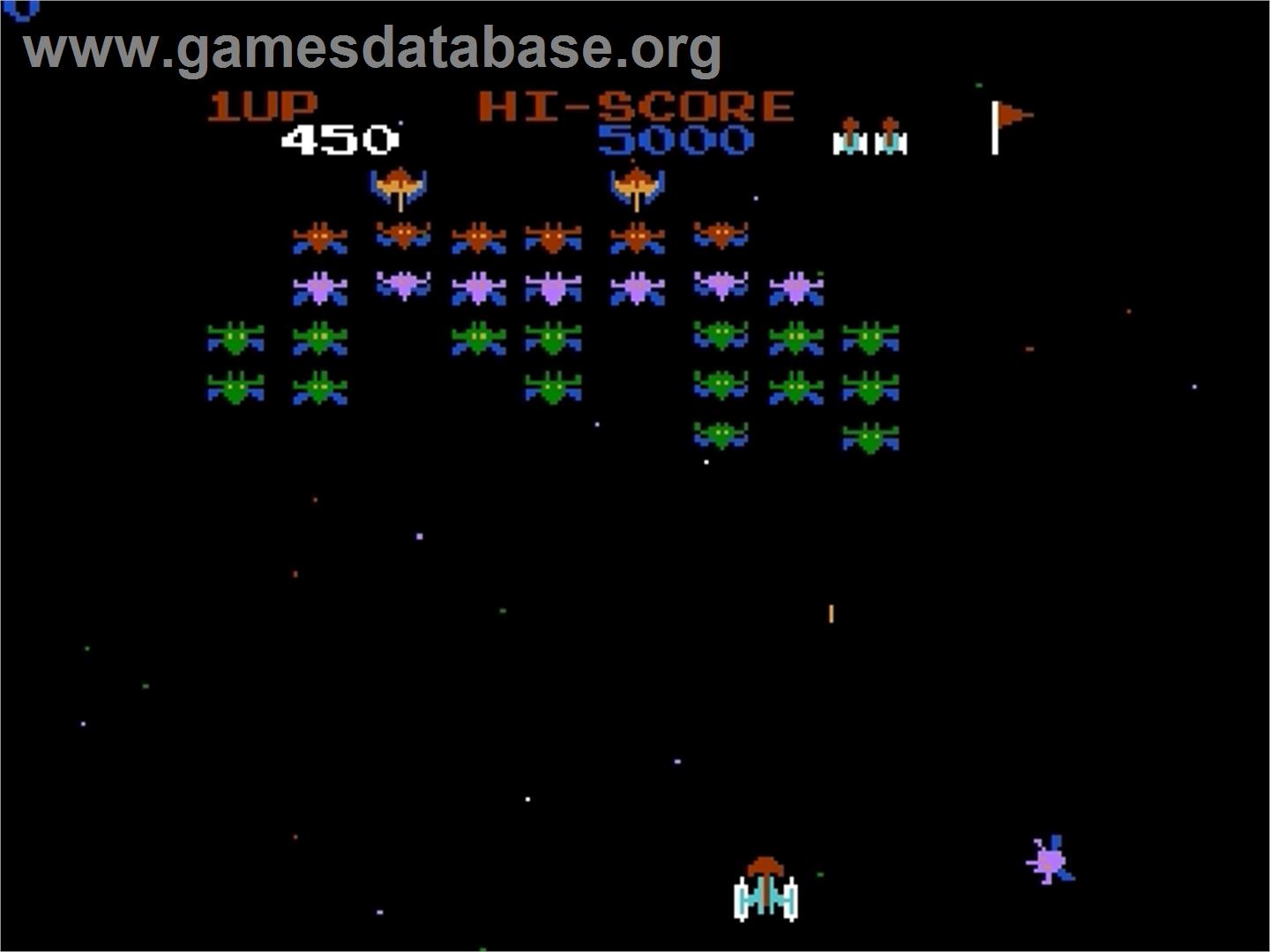Galaxian - Nintendo Famicom Disk System - Artwork - In Game