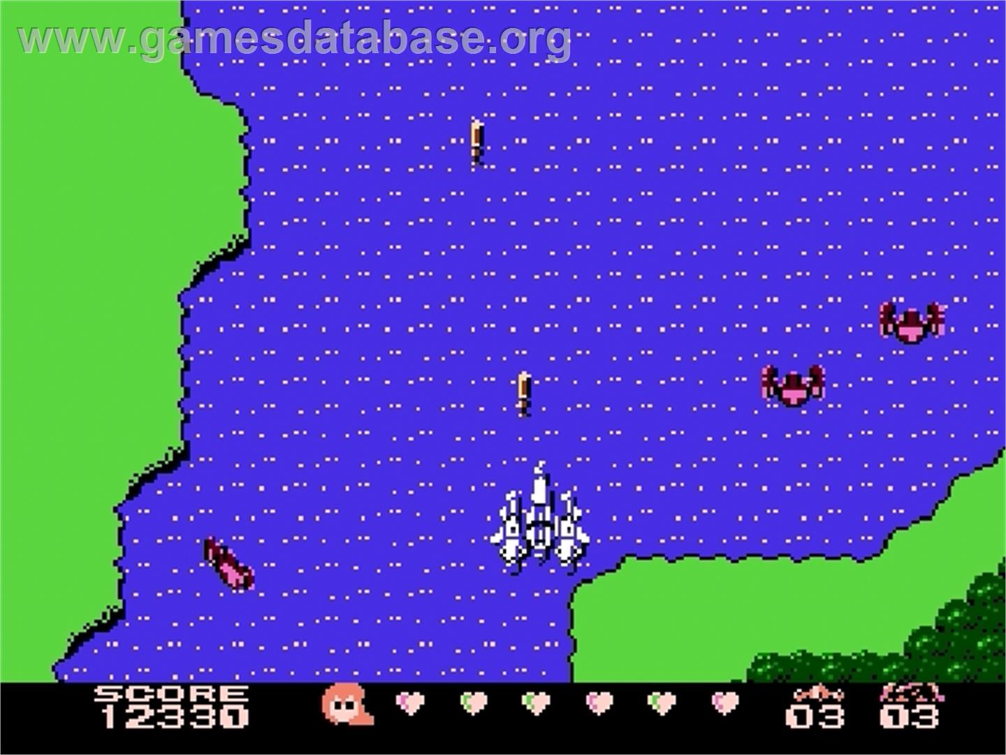 Gall Force - Eternal Story - Nintendo Famicom Disk System - Artwork - In Game