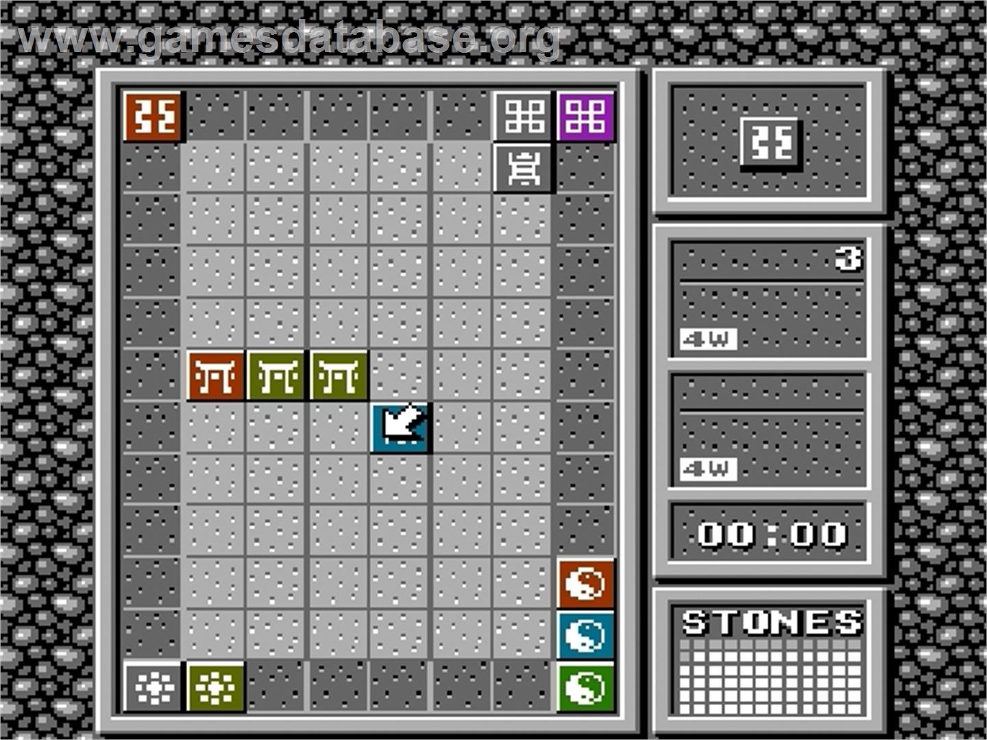 Ishido - Nintendo Famicom Disk System - Artwork - In Game