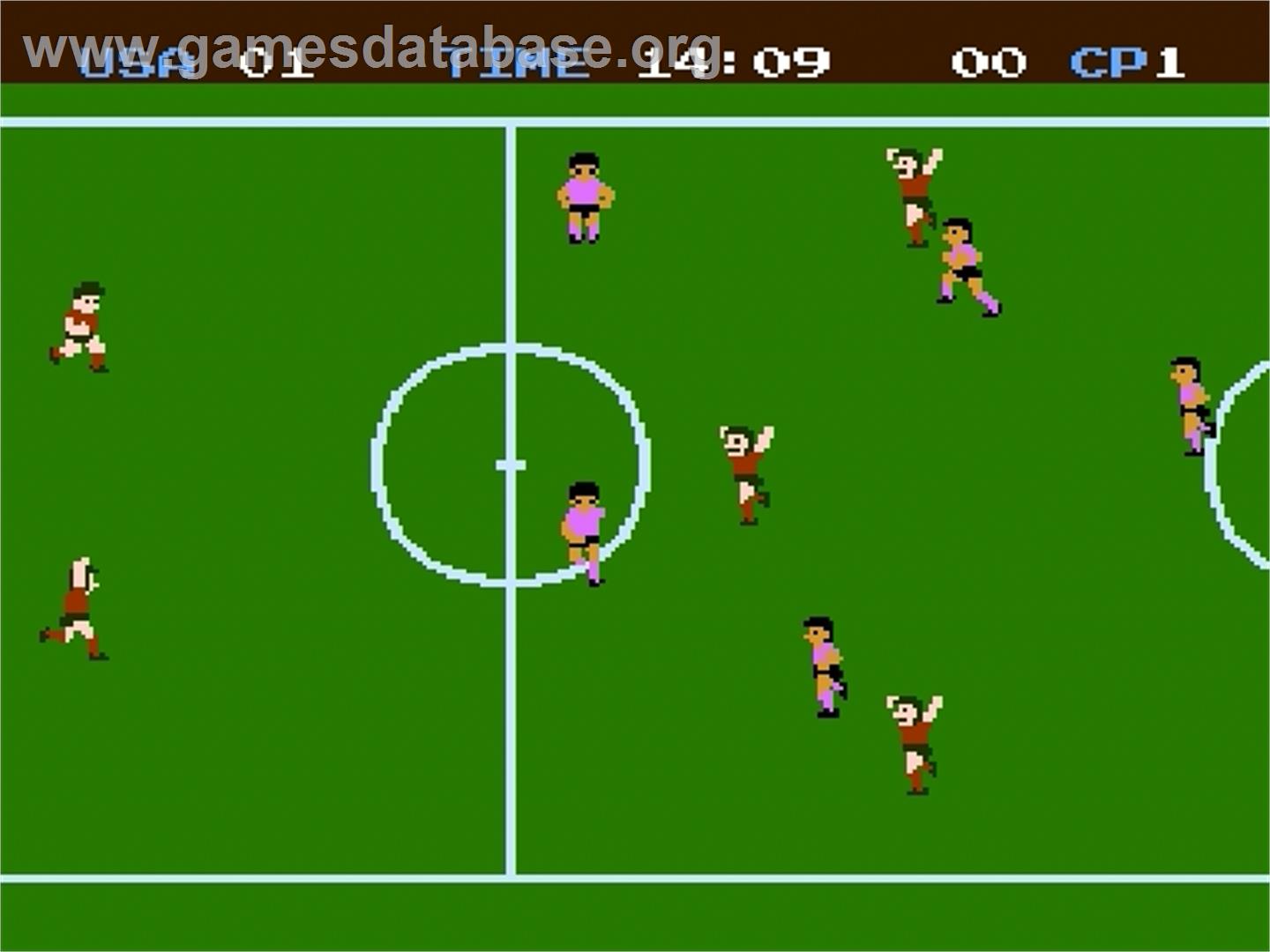 Soccer - Nintendo Famicom Disk System - Artwork - In Game