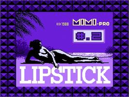 Title screen of Lipstick #.2 - Joshi Gakusei Hen on the Nintendo Famicom Disk System.