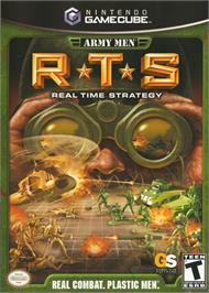 Box cover for Army Men - RTS on the Nintendo GameCube.
