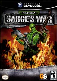 Box cover for Army Men - Sarge's War on the Nintendo GameCube.
