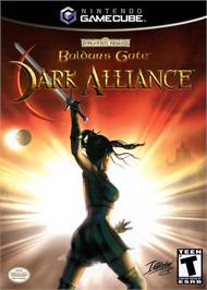 Box cover for Baldur's Gate - Dark Alliance on the Nintendo GameCube.