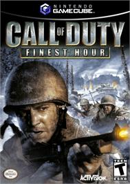 Box cover for Call of Duty: Finest Hour on the Nintendo GameCube.