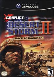 Box cover for Conflict - Desert Storm 2 on the Nintendo GameCube.