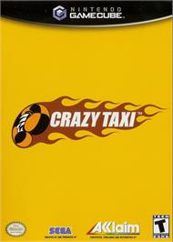 Box cover for Crazy Taxi on the Nintendo GameCube.