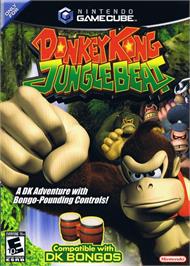 Box cover for Donkey Kong Jungle Beat on the Nintendo GameCube.