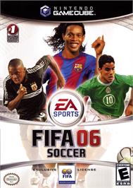 Box cover for FIFA 06 on the Nintendo GameCube.