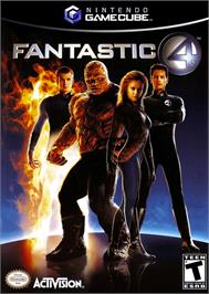 Box cover for Fantastic 4 on the Nintendo GameCube.