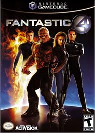 Box cover for Fantastic Four on the Nintendo GameCube.