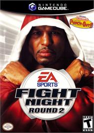 Box cover for Fight Night Round 2 on the Nintendo GameCube.