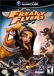 Box cover for Freaky Flyers on the Nintendo GameCube.
