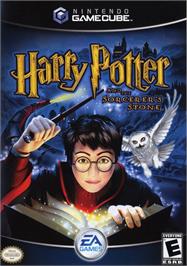 Box cover for Harry Potter And The Sorcerer's Stone on the Nintendo GameCube.