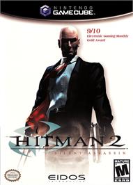 Box cover for Hitman 2 - Silent Assassin on the Nintendo GameCube.