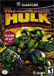 Box cover for Incredible Hulk - Ultimate Destruction, The on the Nintendo GameCube.