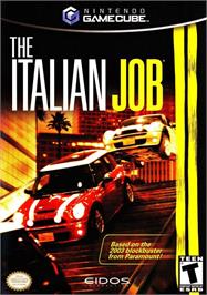 Box cover for Italian Job, The on the Nintendo GameCube.