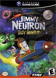 Box cover for Jimmy Neutron - Boy Genius on the Nintendo GameCube.