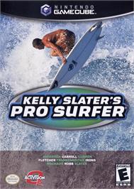 Box cover for Kelly Slater's Pro Surfer on the Nintendo GameCube.